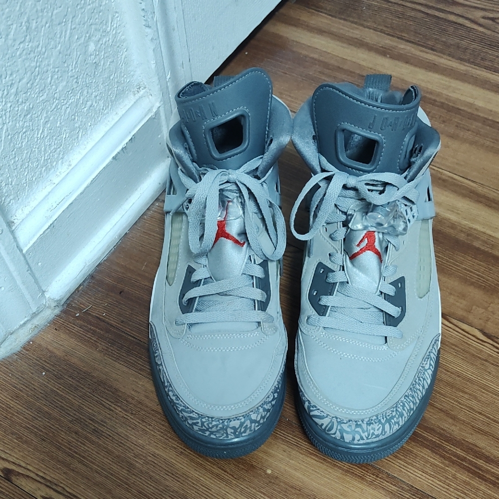 Jordans Spizike Brooklyn Spike Lee Wolf gray Air Jordan Sneakers